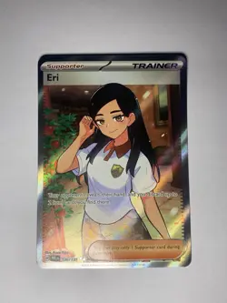 Eri - 136/131 - Full Art Trainer - Prismatic Evolutions - Pokemon Card - Image 2