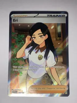 Eri - 136/131 - Full Art Trainer - Prismatic Evolutions - Pokemon Card - Image 2