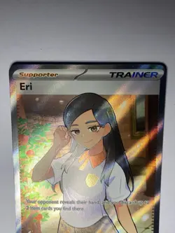 Eri - 136/131 - Full Art Trainer - Prismatic Evolutions - Pokemon Card - Image 3