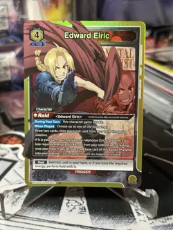 63M79 Edward Elric SR Holo Fullmetal Alchemist Union Arena Card - Image 2