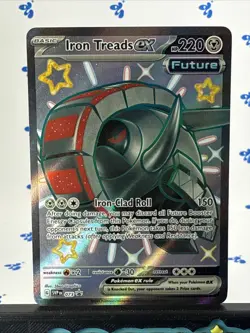 Pokemon Card - Iron Treads EX 073 Black Star Promo Scarlet Violet NM - Image 2