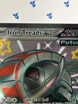 Pokemon Card - Iron Treads EX 073 Black Star Promo Scarlet Violet NM - Image 4
