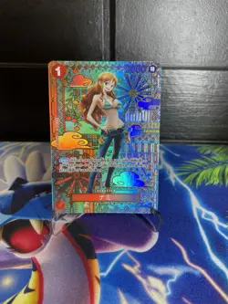 Nami R OP01-016 SP ONE PIECE Card Game TCG Awakening of the New Era Japanese - Image 1
