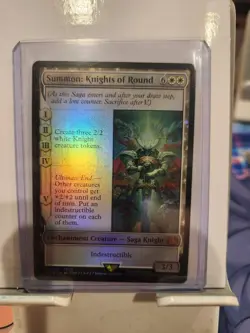 MTG Final Fantasy Summon: Knight of Round M Card M0036 - Image 1