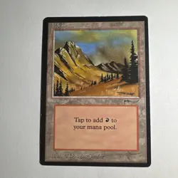 Mountain Arabian Nights Regular MTG - Image 1