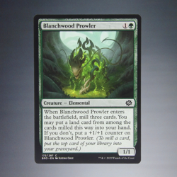 2022 MAGIC THE GATHERING MTG BLANCHWOOD PROWLER #172/287 BROTHERS WAR COMMON TC - Image 1