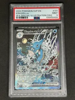 POKEMON SVP EN PROMO SPECIAL ILLUSTRATION COLLECTION #131 KINGDRA EX PSA 9 - 3 - Image 1