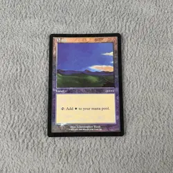 MTG Plains 2001 Arena Promo 1x HP Heavily Played Magic The Gathering - Image 1