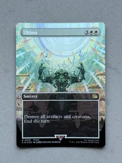 Ultima (Borderless) 0328 FOIL - MTG Magic Final Fantasy FIN - NM - Image 1