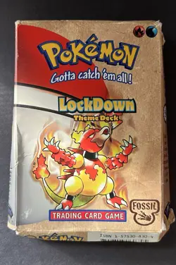 Wizards of the Coast Pokemon Fossil Lockdown Theme Deck 742818060776 - Image 1