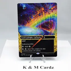 MTG - Edge of Eternities - Cascading Cataracts - Borderless - 0005 - NM - Image 1