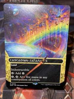 MTG - Edge of Eternities - Cascading Cataracts - Borderless - 0005 - NM - Image 2