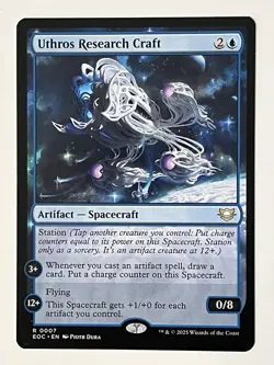 Uthros Research Craft Commander: Edge of Eternities Regular Non-Foil MTG - Image 1