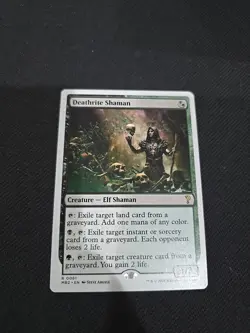 Deathrite Shaman (White Border Rare) - MTG Mystery Booster 2 (MB2)#81 unplayed - Image 1