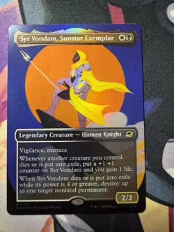 Syr Vondam, Sunstar Exemplar - Foil Extended Art EOE NM MTG - Image 1