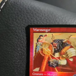 Warmonger FOIL - MTG Magic the Gathering - Media Promos LP-NM - Image 2