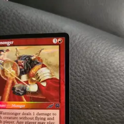 Warmonger FOIL - MTG Magic the Gathering - Media Promos LP-NM - Image 3