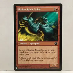 MTG Simian Spirit Guide Magic: The Gathering The List #122 - Image 1