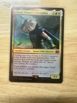 Cloud, Planet's Champion | Foil | MTG Final Fantasy 552 NM - Image 1