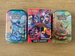 Pokemon TCG Destined Rivals Booster Bundle Sealed New & 2 Tins All Sealed New - Image 1