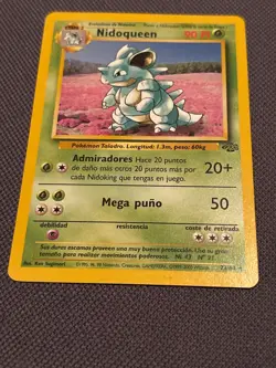 Pokemon 1999 Jungle Set Nidoqueen REGULAR RARE 23/64 SPANISH LANGUAGE .NM/LP - Image 1