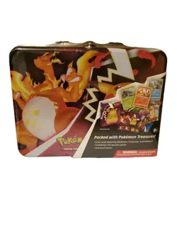 2000 Pokemon Collector Chest Charizard Lunch box Brand new Factory sealed - Image 1