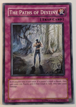 Yugioh TCG -1x The Paths of Destiny - POTD-EN052 - NM/LP Unlimited Edition 2006 - Image 1