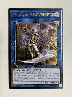 Galatea, the Orcust Automaton OP10-EN003 Ultimate Rare Near Mint English YuGiOh! - Image 1