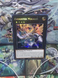 Yugioh Exosister Mikailis Prismatic Secret MP23-EN256 1st Near Mint - Image 1