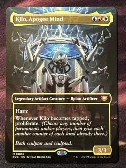 Kilo, Apogee Mind - Borderless - Edge of Eternities #3 Mythic, NM - Image 1