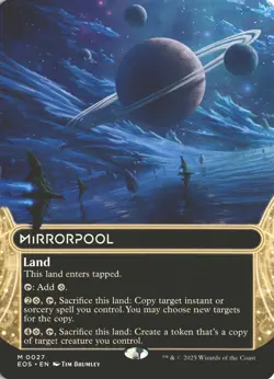 MTG Mirrorpool (0027) *Non-Foil* Borderless Edge of Eternities Stellar NM/MT - Image 1