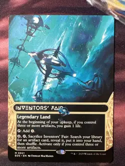 Inventor's Fair - Borderless - Edge of Eternities #21 Mythic, NM - Image 1