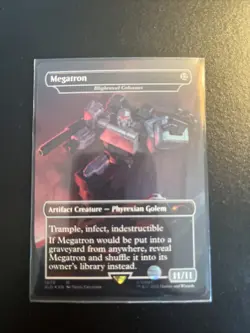 Megatron Blightsteel Colossus Secret Lair Drop Foil Near Mint Condition - Image 1