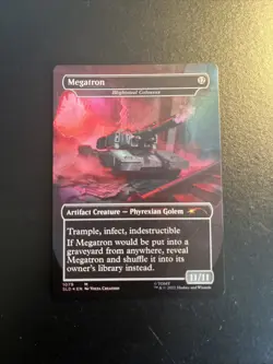 Megatron Blightsteel Colossus Secret Lair Drop Foil Near Mint Condition - Image 3