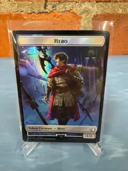 MTG Final Fantasy Hero Horror Token Foil T0007/T0013 FFXIV Double-Sided M/NM - Image 1