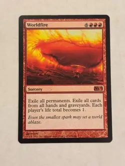 MTG Worldfire Core Set 2013 Magic the Gathering - Image 1