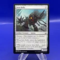 Iron Bully Artifact Golem MTG War of the Spark 240 Packfresh - Image 3
