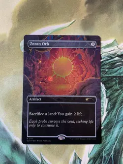 Zuran Orb Galaxy Foil Alien Auroras Secret Lair - Near Mint - Image 1
