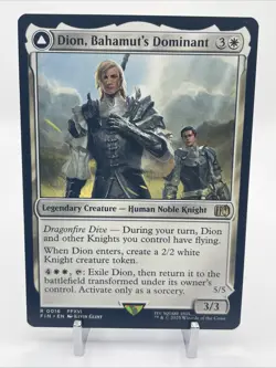 MTG | Final Fantasy | Dion, Bahamut's Dominant | Regular | US Seller - Image 1