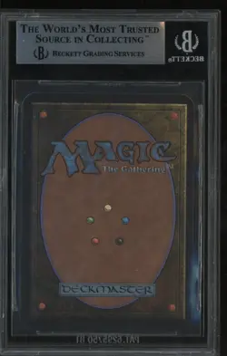 1993 Magic The Gathering MTG Alpha Giant Spider C G BGS 9 MINT - Image 2