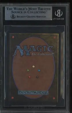 1993 Magic The Gathering MTG Alpha Craw Wurm C G BGS 9 MINT - Image 2