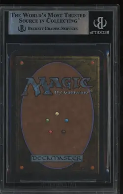 1993 Magic The Gathering MTG Alpha Samite Healer C W BGS 9 MINT - Image 2