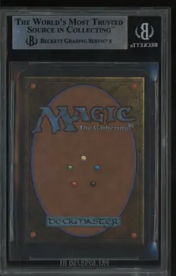 1993 Magic The Gathering MTG Alpha Mesa Pegasus C W BGS 9 MINT - Image 2