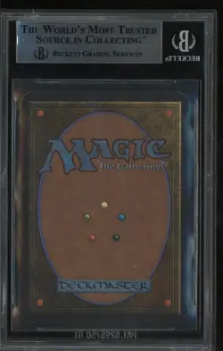 1993 Magic The Gathering MTG Alpha Invisibility C B BGS 9 MINT - Image 2