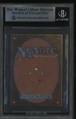 1993 Magic The Gathering MTG Alpha Ironclaw Orcs C R BGS 9 MINT - Image 2