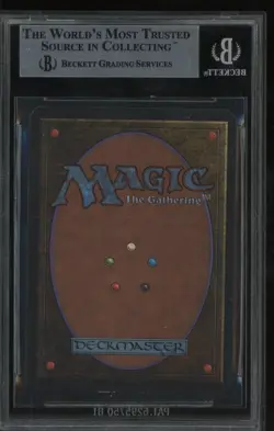 1993 Magic The Gathering MTG Alpha Ironclaw Orcs C R BGS 9 MINT - Image 2