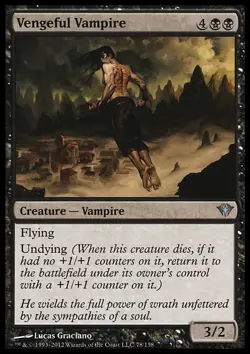 MTG 2x VENGEFUL VAMPIRE - VAMPIRO VENDICATIVO - DKA - MAGIC - Image 1