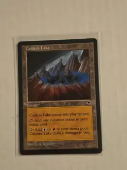 Caldera Lake - Tempest Magic MTG NM - Image 1