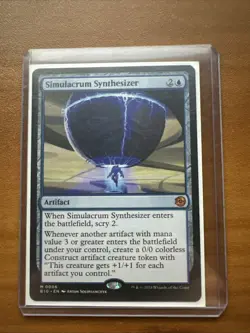 Simulacrum Synthesizer Outlaws of Thunder Junction: the Big Score Regular - Image 1