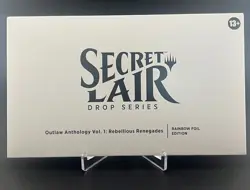 MTG Secret Lair Outlaw Anthology Vol. 1: Rebellious Renegade SEALED RAINBOW FOIL - Image 2